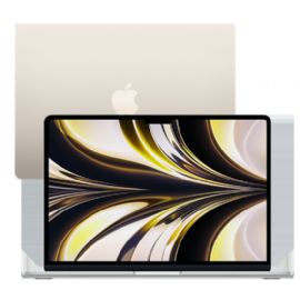 Apple MacBook Air 13 M2 2022 QWERTY 8GB RAM 256GB 8C GPU - Starlight - MLY13EU