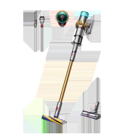 Dyson Vacuum Cleaner V15 Detect Absolute (2023) - Gold  - dysvcv15dabs23go