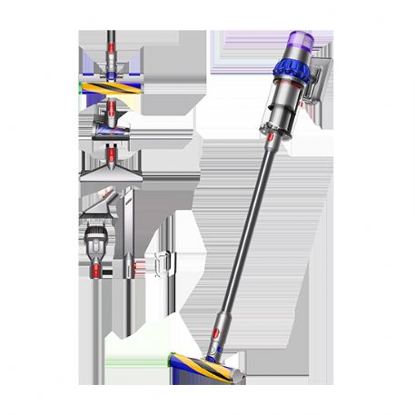 Dyson Vacuum Cleaner V15 Detect Fluffy - Blue/Nickel - dysv15detfublnieu