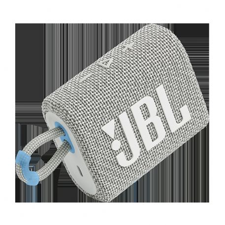 JBL Go 3 Bluetooth Speaker - White  - jblgo3bluspwhieu