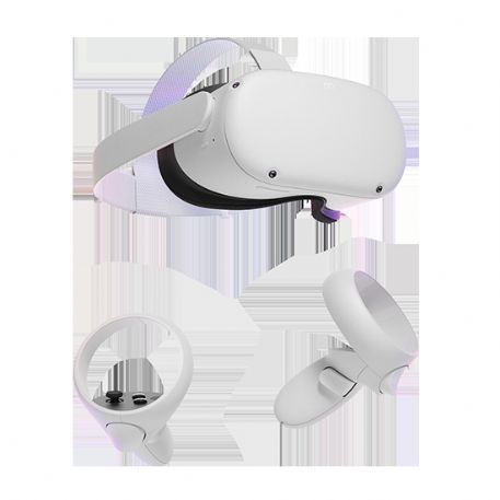 Meta Quest 2 VR Headset 128GB - White - mequ2vr128wheu