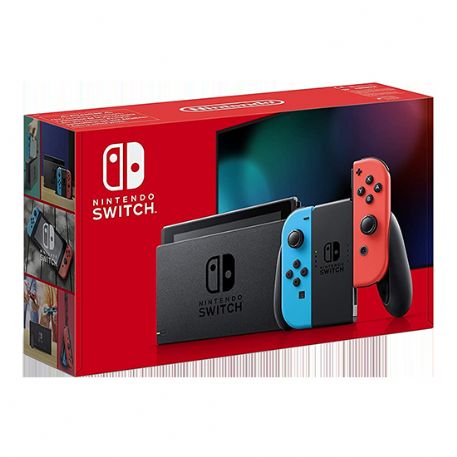 Nintendo Switch V2 Console Neon Red / Blue - ninswrbd