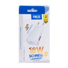 REZ 18W USB Adapter - White - RZ602