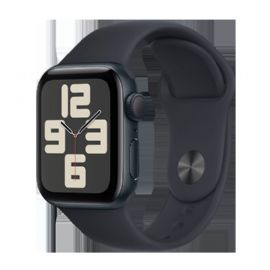 Watch Apple Watch SE (2023) GPS 40mm Midnight Aluminium Case with Sport Band S/M - Midnight - 195949003523