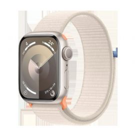 Watch Apple Watch Series 9 GPS 41mm Starlight Aluminium Case with Sport Loop - Starlight - MR8V3EU