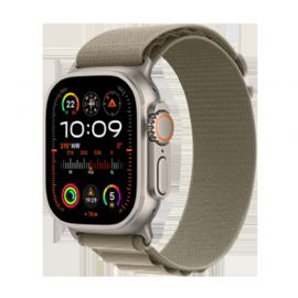Watch Apple Watch Ultra 2 LTE 49mm Titanium Case with Alpine Loop S - Olive - MREX3EU