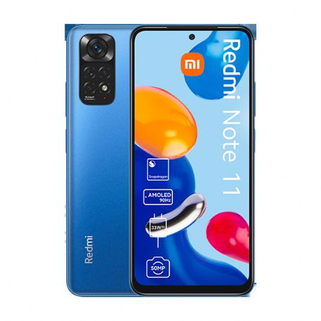 Xiaomi Redmi Note 11 4G Dual Sim 4GB RAM  64GB - Twilight Blue - xiaren1164tbleu